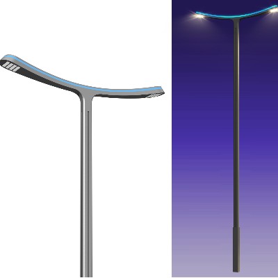 現(xiàn)代路燈翱翔